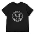 thumbnail image 3 of Trained in The Classical Arts Chic Men's Cotton Short Sleeve HD Print Tee for Casual T-Shirt Crew Neck Top Black S, 3 of 7