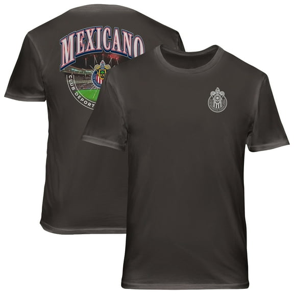 Men's 1863FC Gray Chivas Wordmark Cotton T-Shirt