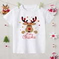 thumbnail image 4 of Camiseta con estampado de ciervos de Feliz Navidad, camiseta navideña para niños, ropa para niños, tops, atuendo de fiesta para niños y niñas, regalos navideños para niños, 4 of 5