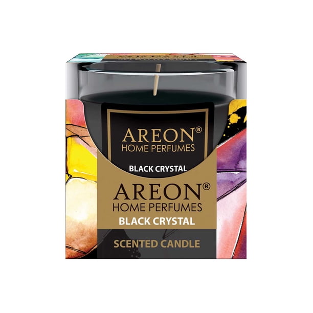 Perfume Ambientador Pack 3 Home Black Crystal 120gm Areon Aromatizante