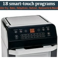 thumbnail image 3 of Total Package Air Fryer Oven XL, 12.7 Quart, Deluxe Accessory Kit, Recipes, BPA-Free, Auto Shutoff, Black, 3 of 4