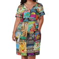 thumbnail image 3 of Vestido suelto con bolsillos de Cuba vestidos de fiesta de verano para mujer, 3 of 7