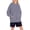 Dark Gray, variant on Teen Girls Cotton Hoodie Plain Soft Pullover Sweatshirts with Pockets Kids Fall Warm Casual Hooded Tops Clothes