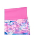 thumbnail image 3 of Wonder Nation Girls Unicorn Swim Boardshorts, Sizes 4-18 & Plus, 3 of 3