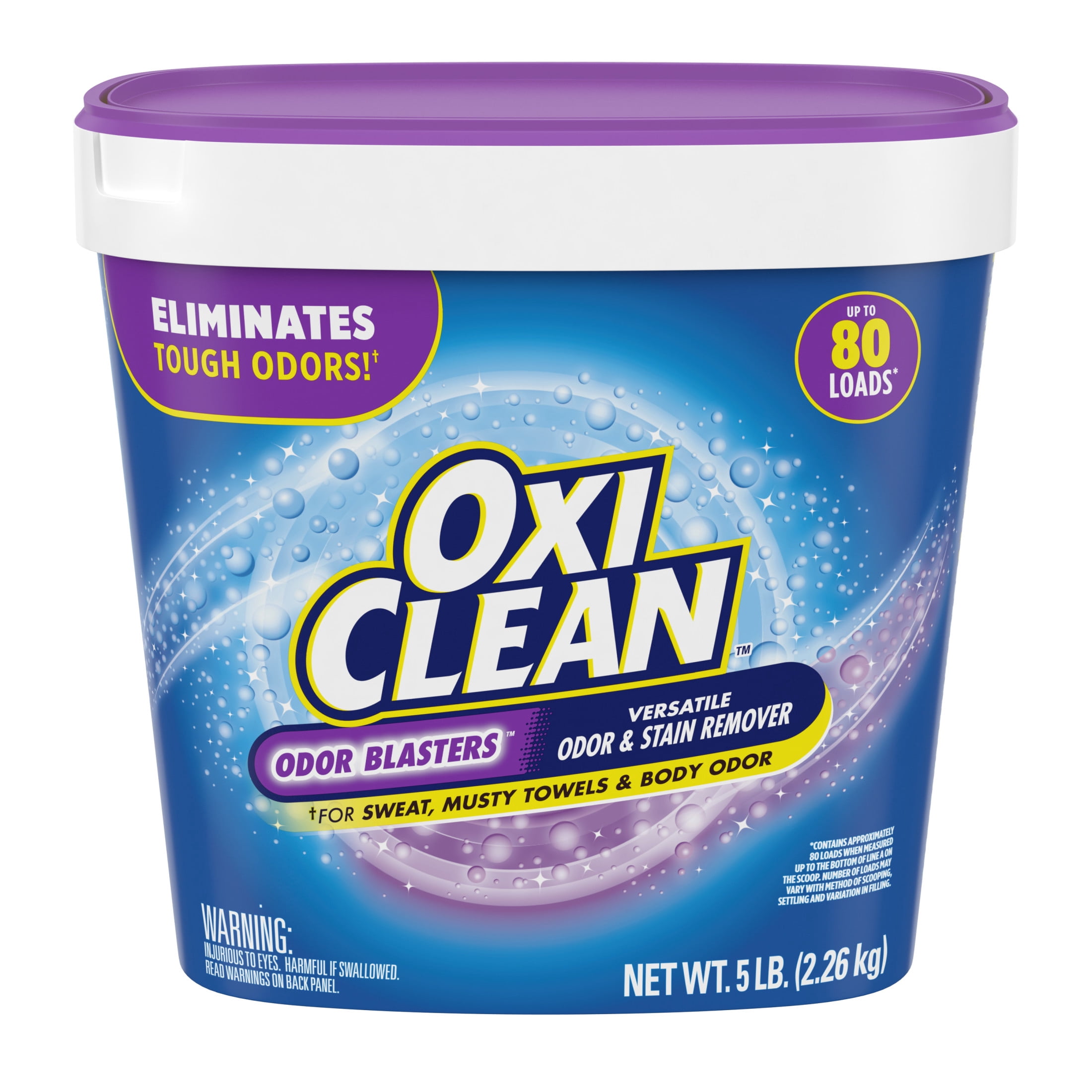 OxiClean Odor Blasters 3lb: Stain Remover & Laundry Booster Powder