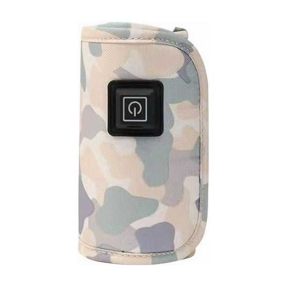 Funda Aislante Usb para Biberones Infantiles | Calentador de Leche Portátil | Control Inteligente de Temperatura | Compatible con Varios Biberones | 30 X 13,5 Cm