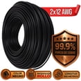 thumbnail image 1 of Cordón Uso Rudo IUSA SJT 2x12 AWG Uso Industrial y Doméstico, 1 of 1