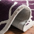 thumbnail image 5 of SAFAVIEH Chatham Clinton Geometric Wool Area Rug, Dark Purple, 2' x 3', 5 of 10