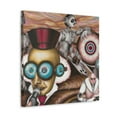 thumbnail image 2 of Robots in Rococo. - Canvas, 2 of 10