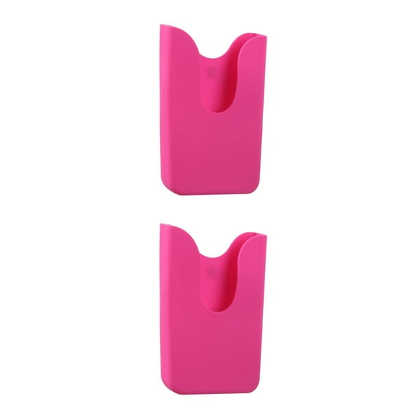 Estuche protector para teléfono móvil silicona Injueey rosa 2Conjunto