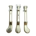 thumbnail image 4 of 3 Pieces Upright Piano Pedals Gold Piano Foot Pedal for Training Performance 1 hole, 4 of 8