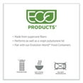 thumbnail image 5 of Eco-Products EP-BRSCLID-L Evolution World EcoLid 25 Percent Recycled Food Container Lid Fits 12 to 32 oz Containers - White (500/Carton), 5 of 8