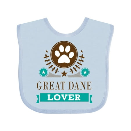 

Inktastic Great Dane Lover Gift Baby Boy or Baby Girl Bib