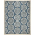 thumbnail image 2 of SAFAVIEH Linden Derbhile Floral Area Rug, Blue/Cream, 9' x 12', 2 of 7