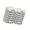 C, variant on N Scale 1:500 Apartment Outland Model Modern House Sand Table Scene Building Model Garden Microlandscape Ornament