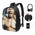 thumbnail image 2 of WWE Backpack With USB Charging Port, Travel Laptop Backpack, Water Resistant College School Computer Bag, Durable Daypack, Fit 16 Inch Notebook, 2 of 5