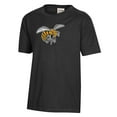 thumbnail image 2 of Youth  Black Alabama State Hornets Logo Comfort Wash T-Shirt, 2 of 3