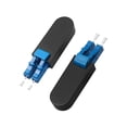 thumbnail image 3 of YISITIAN LC/UPC Fiber Optic Loopback Adapter Optical Cable 9/125 Singlemode Test Adapter Connector for Testing Applications,4 Pack CJ919-64452, 3 of 7