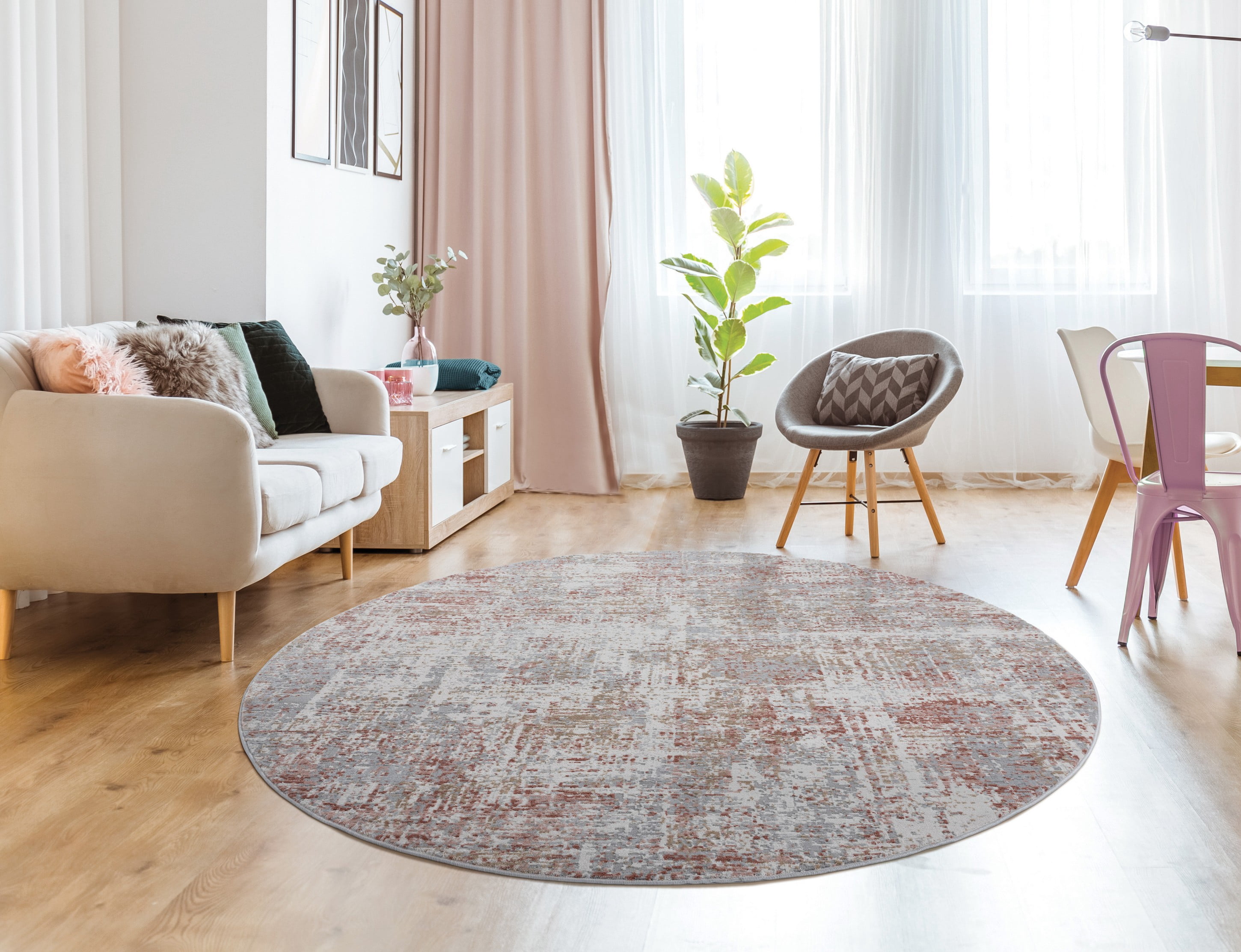 United Weavers of America Modern, Transitional Abstract Area Rug, 9.83' x 13.17'