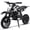 Black, variant on 50cc dirt bike, Perfect Starter Kids Dirt Bike for adventure,Sturdy Gas Dirt Bike for Beginner 42×28×28in,2-Stroke,Red