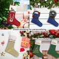 thumbnail image 3 of Christmas Stocking Linen 18 Inch Blue 6 Pack, 3 of 7