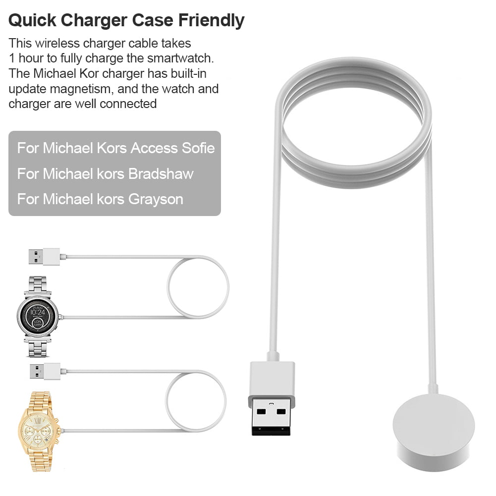 michael kors android watch charger