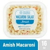 Freshness Guaranteed Amish Macaroni Salad, Ready to Serve, 16 oz Small Tub (Refrigerated)