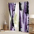 thumbnail image 3 of Homewish Jungle Pine Tree Curtains Pack of 2 (42x84 Each) for Men, Purple Plant Botanical Curtains Blackout, Rustic Farmhouse Bedroom Curtains, Window Curtains Home Decor, 3 of 5