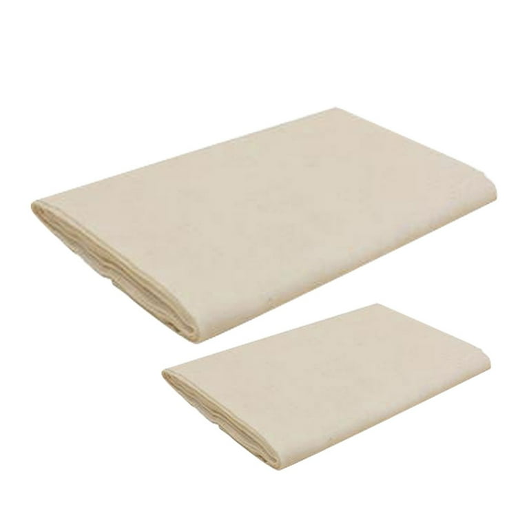 Muslin Cloths for Cooking - Cheese Cloths for Straining, Baking and Filtering - 50 x 50cm - Grade 90 - Lint-Free 100% Unbleached Cotton Reusable