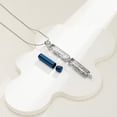 thumbnail image 5 of Urn Necklace for Ashes with Hollow Vial Cylinder Cremation Jewelry for Ashes Tree of Life Memorial Jewelry Gifts for Women Men Ashes Necklace Lockets Ashes Holder, 5 of 6