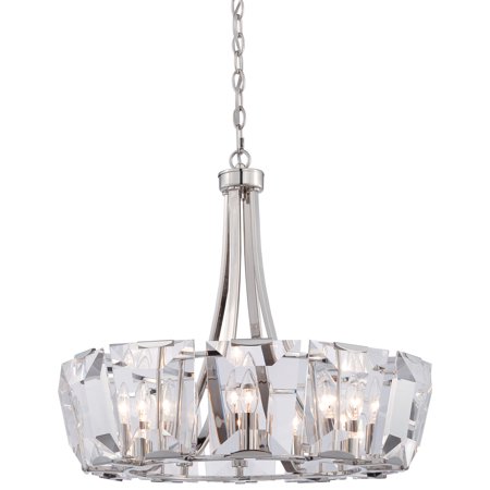 

Metropolitan N6982-613 12 Light Chandelier Castle Aurora Polished Nickel