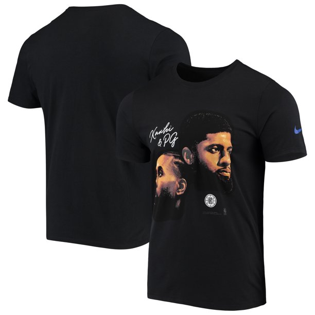 Kawhi Leonard & Paul George LA Clippers Nike Dynamic Duo Performance T-Shirt - Black - Walmart