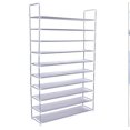 thumbnail image 4 of Gymax Shoe Tower Rack 50 Pair 10 Tier Free Standing, 4 of 8