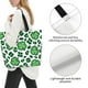 thumbnail image 3 of Fotbe Leopard print St. Patrick's Day Bolsa Tote Estética de Lona con Estampado para Mujer - Bolsa Reutilizable de Hombro Casual para Vacaciones, Compras, Trabajo y Gimnasio, 3 of 8