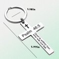 thumbnail image 6 of Christian Christmas Birthday Gifts for Daughter Son Inspirational Gifts for Women Men Christian Cross Keychains, 6 of 14