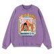 thumbnail image 4 of Sudadera holgada de algodón con capucha suave y de gran tamaño para hombre, ropa de sociedad, estilo vintage, desgastada, con lavado y transporte de un gato, 4 of 5