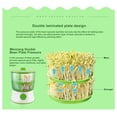 thumbnail image 3 of Bean Sprout Maker, 110V Automatic Sprouter Machine - 2 Layer Home Sprouting Kit for Seeds, Beans, Grains - Power-Off Memory, 3 Seasons Mode, 3 of 9