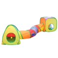 thumbnail image 6 of kkbbma under $5 2Pcs Cat Tunnels, Interactive CatToyTunnel, Foldable Pet Play Tunnel with Tents, Rainbow Color Cat Tunnel, Small Animal Playhouse, Pet Enrichment ActivityToy, 6 of 9