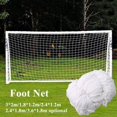 thumbnail image 2 of Red de malla para portería de fútbol de alta calidad, red para portería de fútbol para entrenamiento deportivo, reemplazo para niños, regalo para niños, 1,8 x 1,2 m, 3 x 2 m, 2 of 5