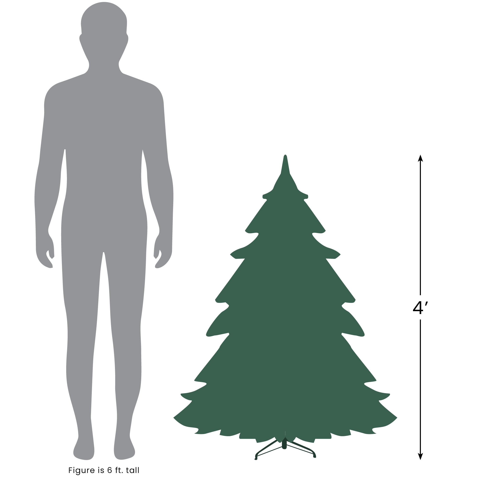 Northlight 4' Potted Norway Spruce Medium Artificial Christmas Tree - Unlit