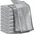 thumbnail image 3 of 80/1pcs Magic Cleaning Cloth Thickened Double -sided Metal Steel Wire Rags Kitchen Dish Pot Washdishing Cloths Towel Clean Tools, 3 of 8