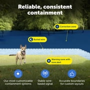 PetSafe Basic In-Ground Pet Fence for Dogs and Cats with 2 Waterproof and Battery-Operated Collars - Underground Electric Collar - From the Parent Company of Invisible Fence Brand for Pets 8lbs & up
