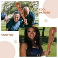 thumbnail image 5 of 4pcs Inflatable Bat Toy Simulation Wooden Sports Bat Stick Portable Inflated Bat Toy, 5 of 5