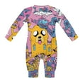 thumbnail image 5 of Adventure Time Jake The Dog Baby Long Sleeve Footless, Infant Playsuit Romper Jumpsuits for Boys Girls, 5 of 8