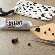 E6000 Black Permanent Adhesive, 12 Pack