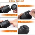 thumbnail image 4 of 2026 Dww-2 Pcs Tapa para Lente de cmara, dimetro 49 mm, Tapa de proteccin Snap On, Compatible con Nikon, Canon, Sony, Sigma, Tamron, Olympus, Fujifilm, 4 of 5