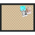 thumbnail image 2 of PinPix ArtToFrames 14x18 Custom Cork Bulletin Board Red - Yellow Diamond   Poster Board Has a Fabric Style Canvas Finish, Framed in Satin Black (PinPix-333), 2 of 6