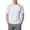 White, variant on Men's Quick Dry Athletic T-Shirt, Breathable Short Sleeve Training Shirt Top for Gym & Sports Navy