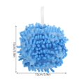 thumbnail image 2 of unbranded 8Ud Toallas Chenille Con Bola Esponjosa Azul Para Colgar En Cocina Y, 2 of 6