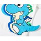 thumbnail image 2 of Gibobby Blusa Termica Niños Camisetas de cuello redondo de manga corta con dinosaurio de dibujos animados para niños pequeños y bebés, camisetas, ropa para niños(Azul marino, 3-4 Años), 2 of 4